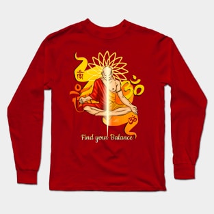 Harmony in Stillness - Find your Balance Long Sleeve T-Shirt